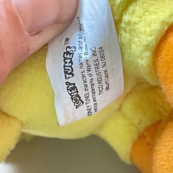 Vintage Talking Tweety Bird Plush Toy 16" Looney Tunes Collectible Yellow & Oran - Picture 12 of 16